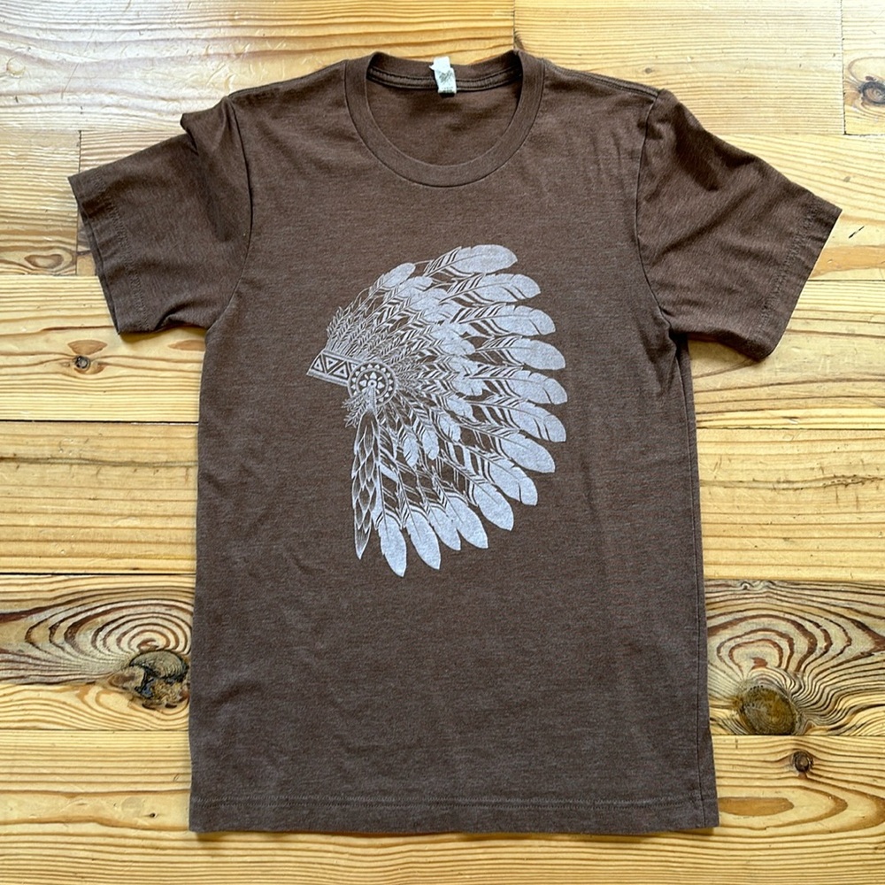 Indian Headdress Tee | size small